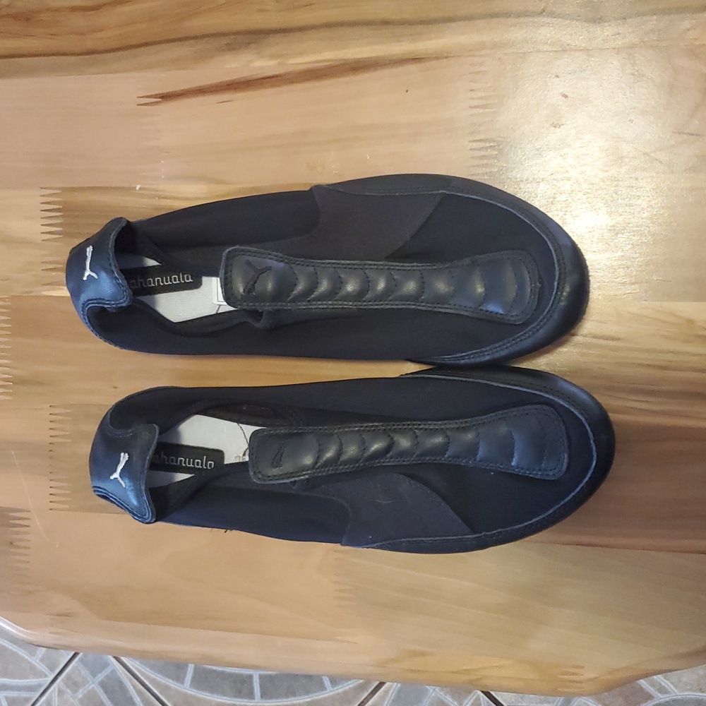 Puma Women's Black Slip-On Trainers